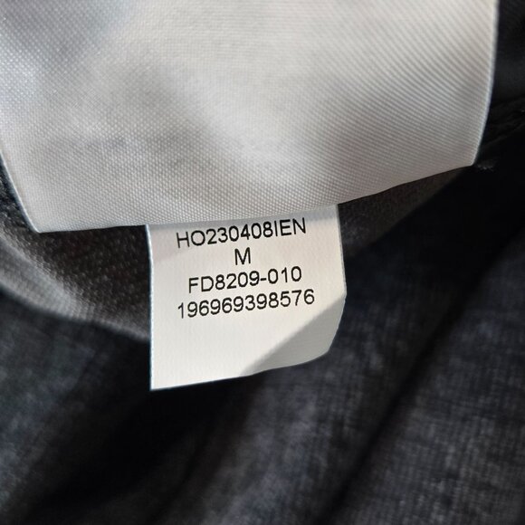 Nike Air Jordan Wide Leg Pants M High Waisted Dark Gray Velour Loose Baggy Cargo - Picture 14 of 15